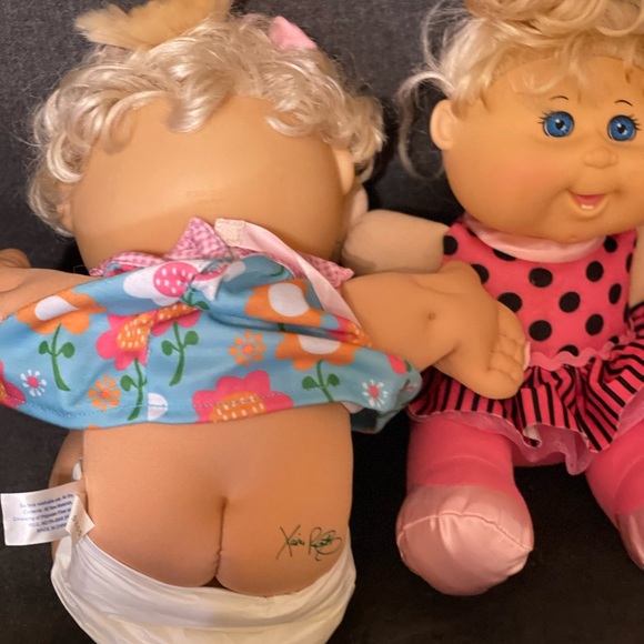 Cabbage patch Kids Dolls bundles 2004 &2011 14”inch and 12 inch Rare collection - Picture 8 of 10